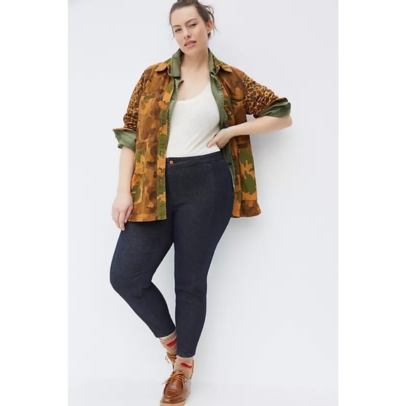 Anthropologie Pilcro Shimmer High-Rise Leggings NWT SZ 16W, 18W - Picture 4 of 10